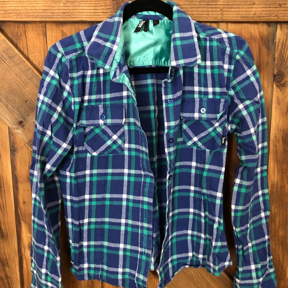 Vans plaid long sleeve